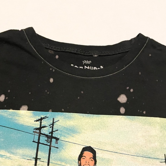 Boyz n the Hood Ice Cube Bleach Wash Graphic T-Shirt XL - Picture 4 of 16